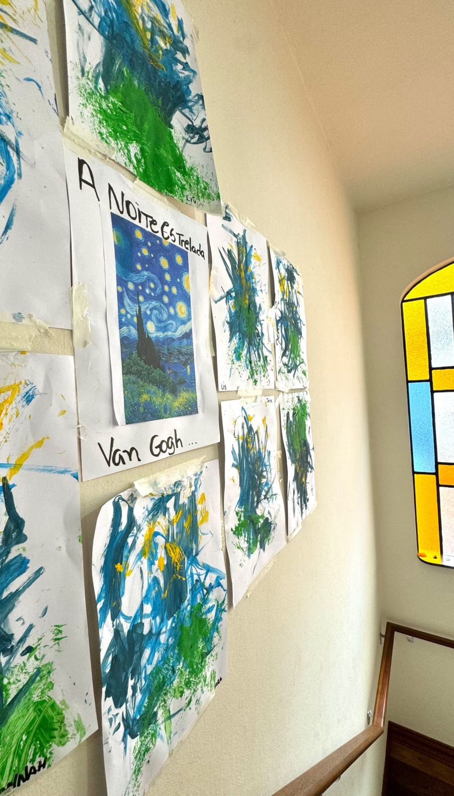 Atividade criativa na escola